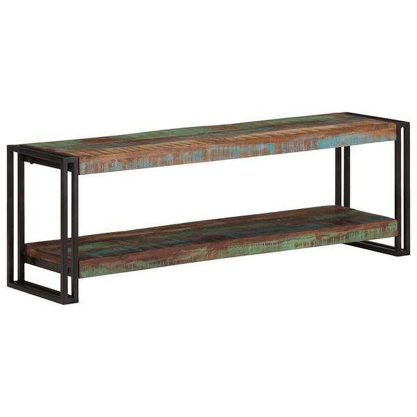 vidaXL Meuble TV 120x30x40 cm Bois de récupération massif