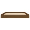 vidaXL Lit pour chien Marron miel 101,5x74x9 cm Bois de pin solide