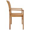 vidaXL Banc de jardin 112 cm Bois de teck solide
