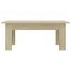 vidaXL Table basse Ch&ecirc;ne sonoma 100x60x42 cm Bois d&rsquo;ing&eacute;nierie