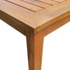 vidaXL Jeu de salle &agrave; manger d'ext&eacute;rieur 7 pcs Bois d'acacia solide