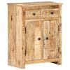 vidaXL Buffet 59x35x75 cm Bois de manguier brut