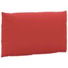 vidaXL Coussins de palette lot de 3 rouge tissu oxford