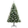 vidaXL Sapin de No&euml;l artificiel articul&eacute; 300 LED et boules 210 cm