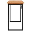vidaXL Bureau 120x45x75 cm Bois de teck solide