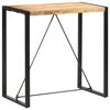 vidaXL Table de bar 110x60x110 cm Bois de manguier massif