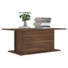 vidaXL Table basse ch&ecirc;ne marron 102x55,5x40 cm bois d'ing&eacute;nierie