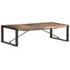 vidaXL Table basse 140x70x40 cm Bois de r&eacute;cup&eacute;ration solide