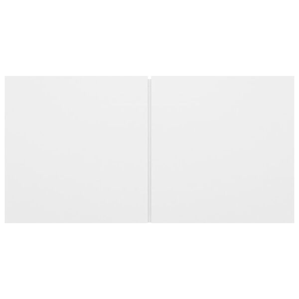 vidaXL Meuble TV suspendu Blanc 60x30x30 cm