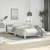 vidaXL Cadre de lit sans matelas gris clair double XL tissu
