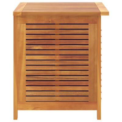 vidaXL Boîte de rangement de jardin persiennes 60x50x56cm bois acacia