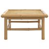 vidaXL Table de jardin 65x55x30 cm bambou