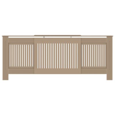 vidaXL Cache-radiateur MDF 205 cm