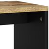 vidaXL Table basse 40x31x46 cm Bois de manguier solide et d'ingénierie