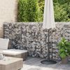 vidaXL Panier de gabion Acier galvanis&eacute; 300x30x100 cm