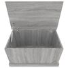 vidaXL Bo&icirc;te de rangement sonoma gris 70x40x38 cm bois d'ing&eacute;nierie