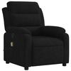 vidaXL Fauteuil de massage inclinable noir velours