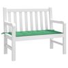 vidaXL Coussin de banc de jardin vert 120x50x4 cm tissu oxford