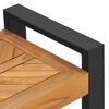 vidaXL Banc 120 cm Bois de teck solide