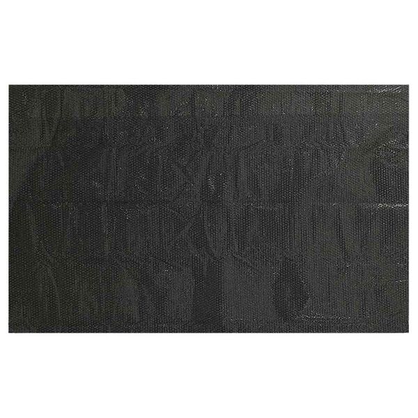 vidaXL Couverture de piscine Noir 400 x 200 cm PE