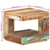 vidaXL Table basse 45x45x40 cm Bois de r&eacute;cup&eacute;ration massif