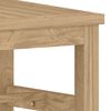 vidaXL Table basse 45x45x30 cm bois massif de teck