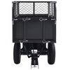 vidaXL Remorque basculante pour tondeuse de pelouse Charge de 150 kg