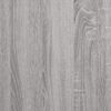 vidaXL Table basse sonoma gris 90x55x42,5 cm bois d'ingénierie