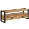 vidaXL Meuble TV 120x35x45 cm Bois solide de manguier