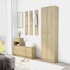 vidaXL Garde-robe de couloir Ch&ecirc;ne sonoma 55x25x189 cm Bois ing&eacute;nierie