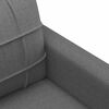 vidaXL Fauteuil Gris fonc&eacute; 60 cm Tissu