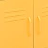 vidaXL Armoire de rangement Jaune moutarde 60x35x56 cm Acier