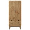 vidaXL Garde-robe OTTA 76,5x53x172 cm Bois massif de pin