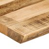 vidaXL Dessus de table bord vivant 110x60x2,5 cm bois de manguier brut