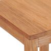 vidaXL Tabourets de bar lot de 4 bois de teck massif