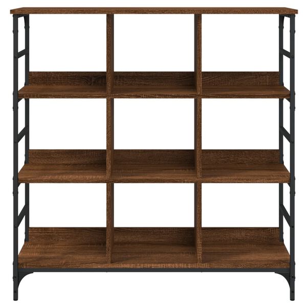 vidaXL Buffet ch&ecirc;ne marron 102x32x103,5 cm bois d'ing&eacute;nierie