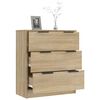 vidaXL Buffet Ch&ecirc;ne sonoma 60x30x70 cm Bois d'ing&eacute;nierie