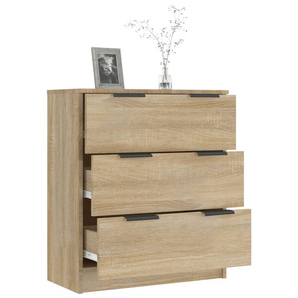 vidaXL Buffet Ch&ecirc;ne sonoma 60x30x70 cm Bois d'ing&eacute;nierie