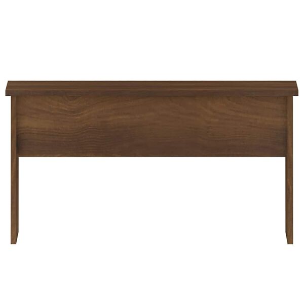 vidaXL Table basse Chêne marron 80x50,5x41,5 cm Bois d'ingénierie