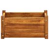 vidaXL Lit sur&eacute;lev&eacute; de jardin Bois d'acacia 50x25x25 cm