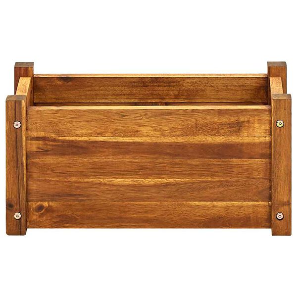 vidaXL Lit sur&eacute;lev&eacute; de jardin Bois d'acacia 50x25x25 cm