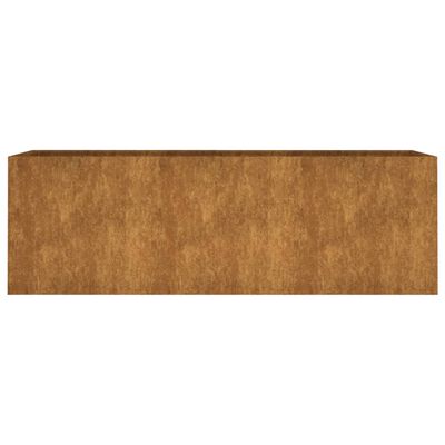 vidaXL Lit surélevé de jardin 120x40x40 cm acier corten