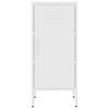 vidaXL Armoire de rangement Blanc 42,5x35x101,5 cm Acier
