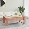 vidaXL Table basse 110x60x40 cm Bois de teck massif