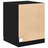 vidaXL Cabinet pour lave-linge Ch&ecirc;ne noir 70,5 x 71,5 x 91,5 cm