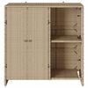 vidaXL Armoire de rangement avec &eacute;tag&egrave;re Beige 100 x 36 x 102 cm Rotin