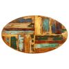vidaXL Table à manger 140x80x75 cm Bois de récupération massif
