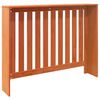 vidaXL Cache-radiateur cire marron 108,5x19x84 cm bois massif de pin