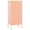 vidaXL Armoire de rangement Rose 42,5x35x101,5 cm Acier