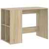 vidaXL Bureau ch&ecirc;ne sonoma 102x50x75 cm bois d'ing&eacute;nierie